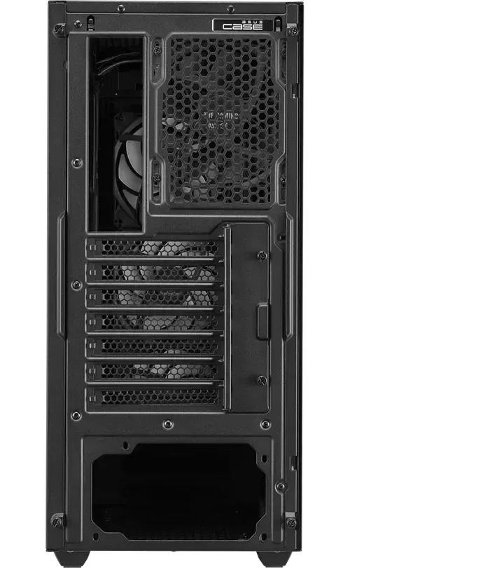Кейс ASUS TUF Gaming GT301, ATX/micro ATX/Mini ITX, USB 3.1, 3x120mm AURA RGB, без Б/П, Чёрный — 5