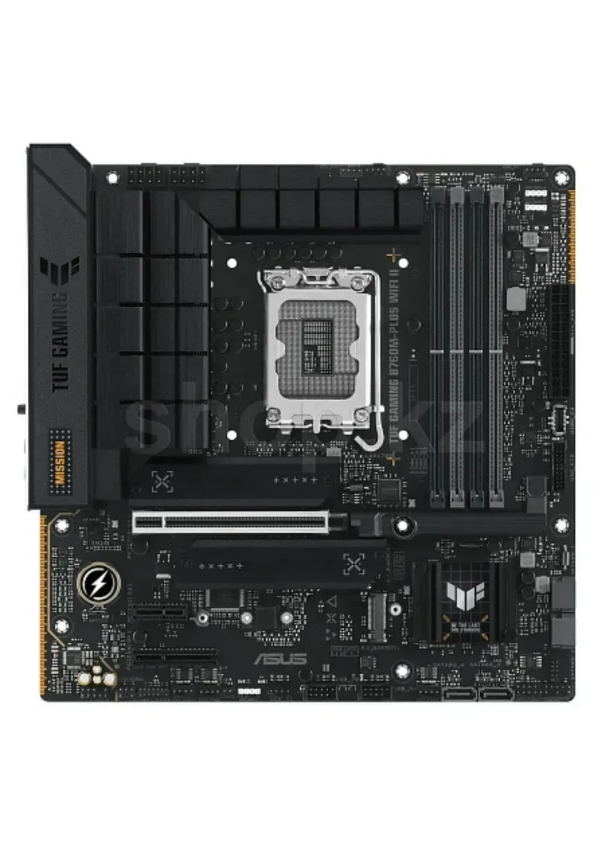 Сист.плата ASUS TUF GAMING B760M-PLUS WIFI II,B760,1700,4xDIMM DDR5,PCI-E x16,1xPCI-Ex1,M.2,SATA,DP,HDMI,WIFI 6E,BOX — 2