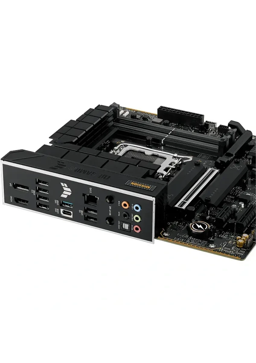 Сист.плата ASUS TUF GAMING B760M-PLUS WIFI II,B760,1700,4xDIMM DDR5,PCI-E x16,1xPCI-Ex1,M.2,SATA,DP,HDMI,WIFI 6E,BOX — 4