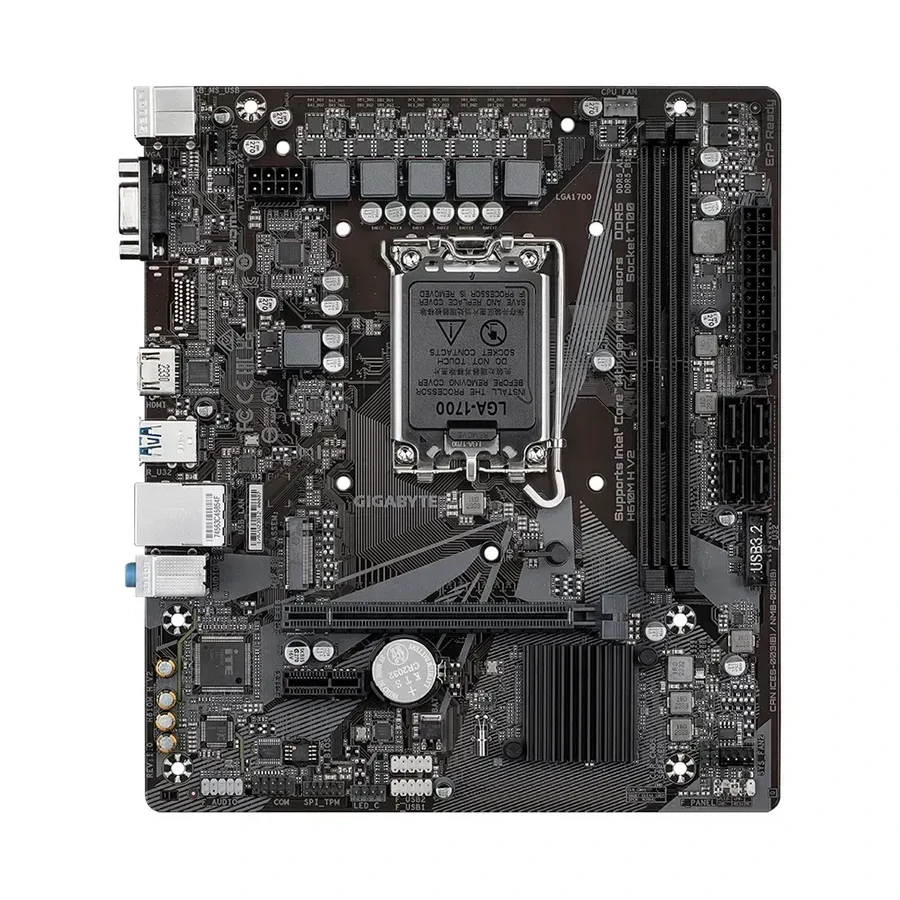 Материнская плата Gigabyte H610M H V2 — 2
