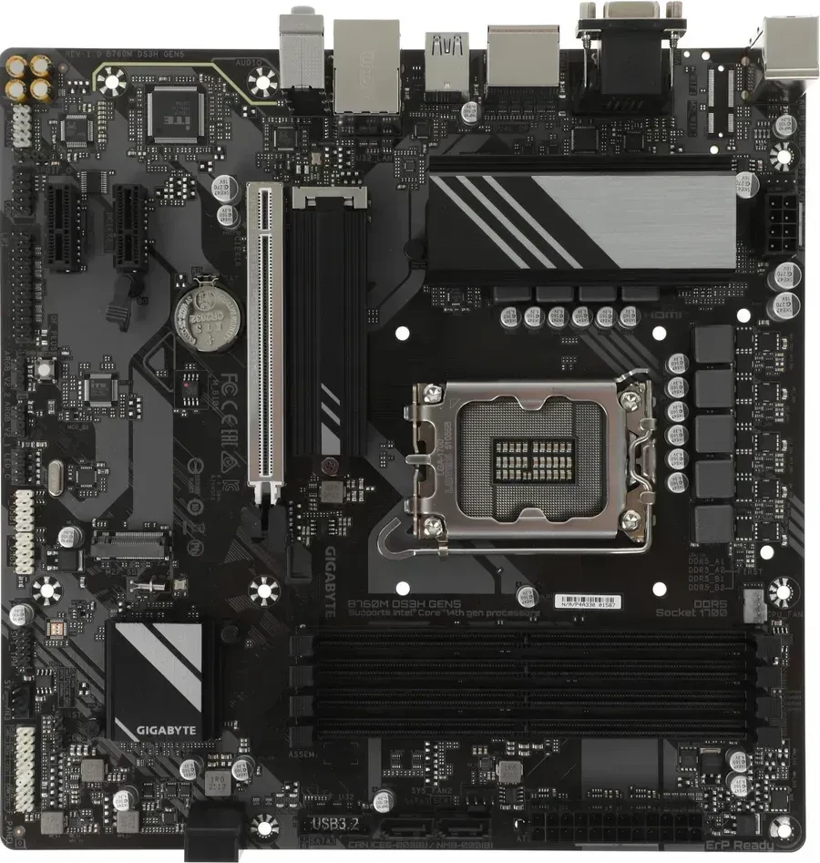 Материнская плата Gigabyte B760M DS3H GEN5