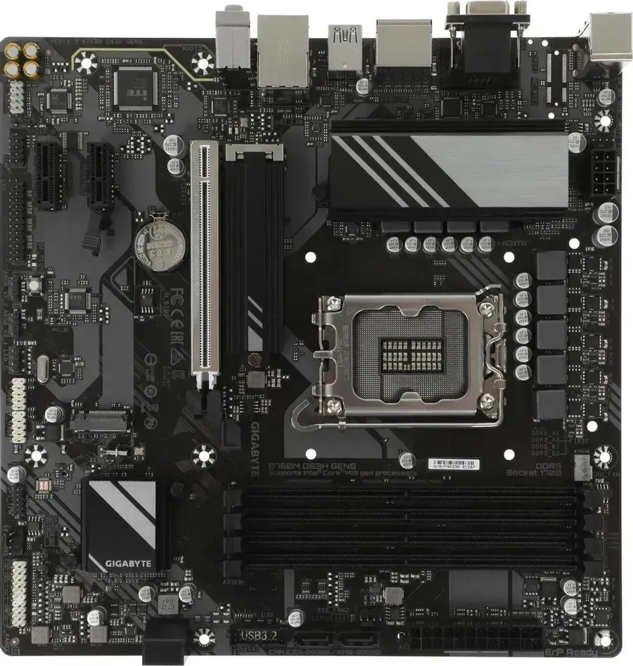 Материнская плата Gigabyte B760M DS3H GEN5 — 2