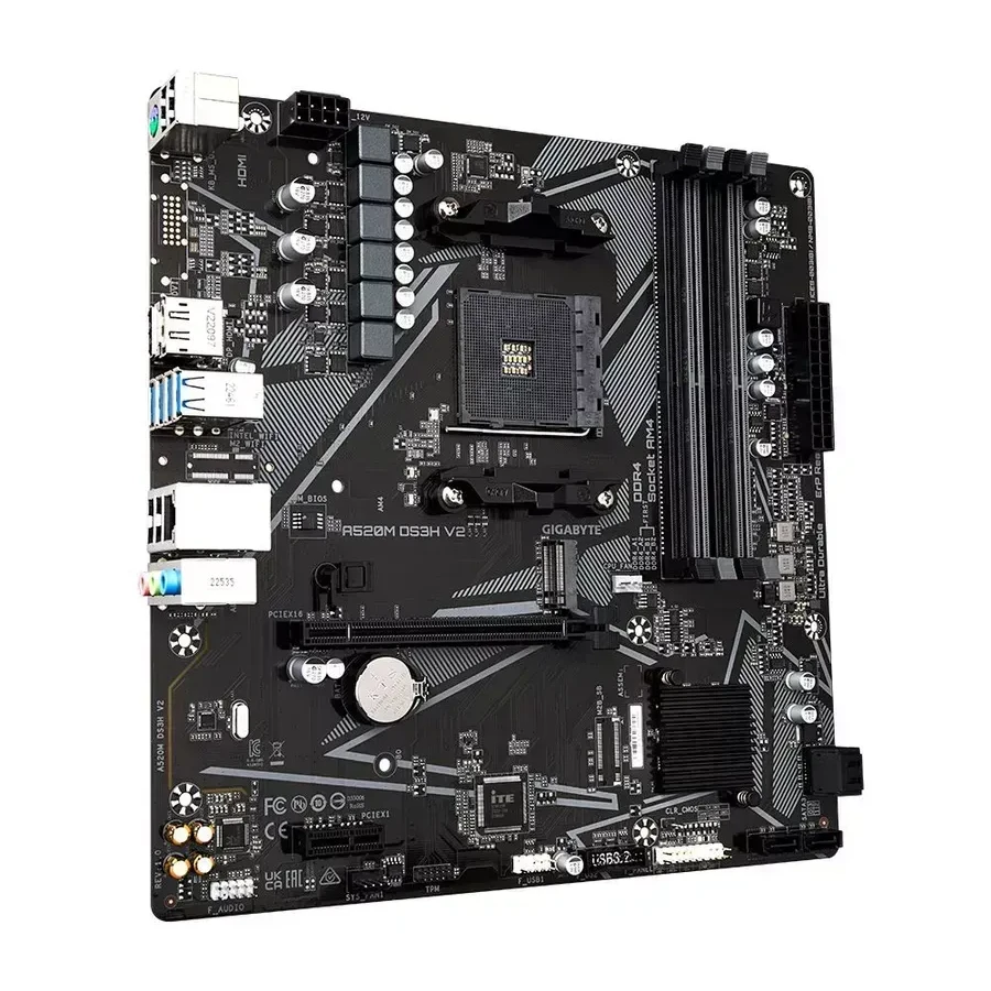 Материнская плата Gigabyte A520M DS3H V2 — 4