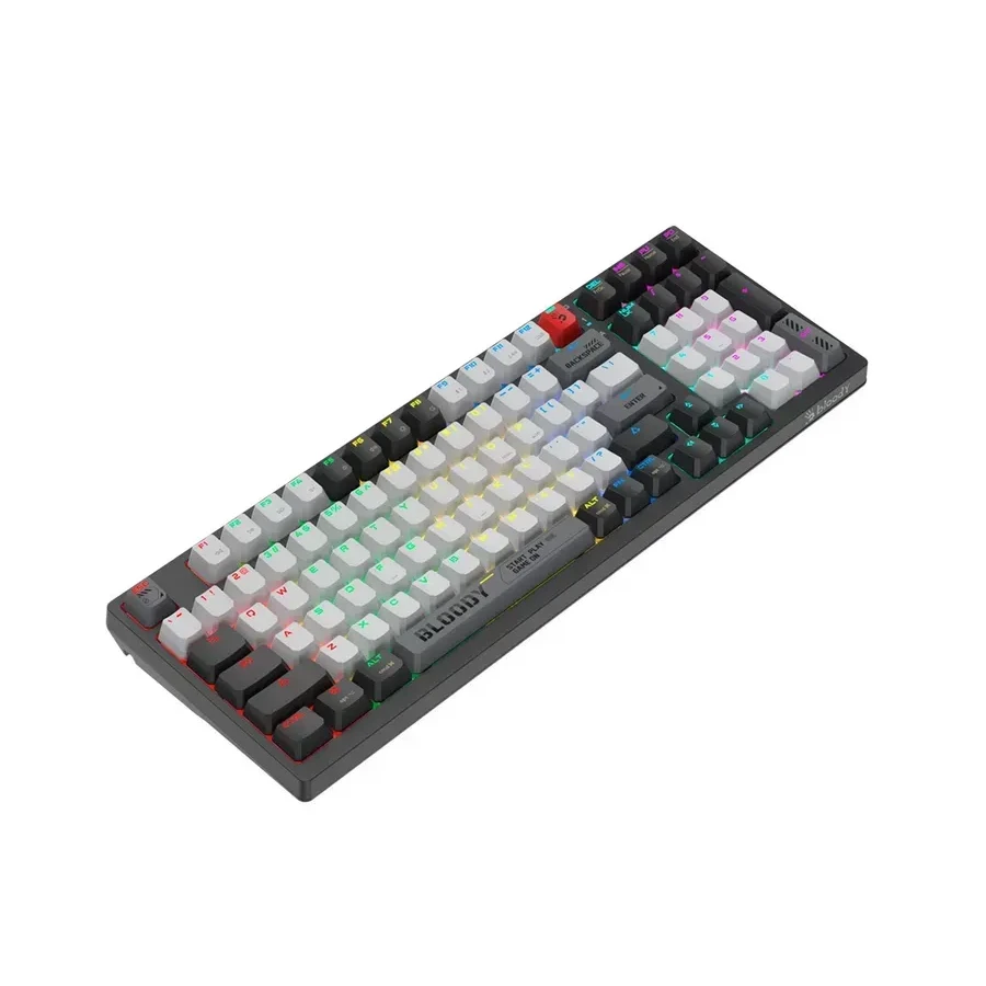 Клавиатура игровая беспроводная Bloody WS98 Bloody Grey <механическая> — 2
