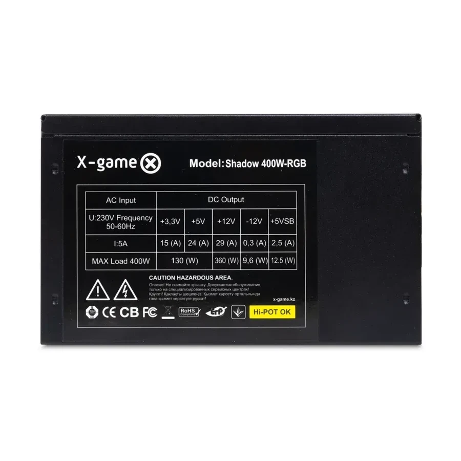 Блок питания XG Shadow 400W-RGB — 3