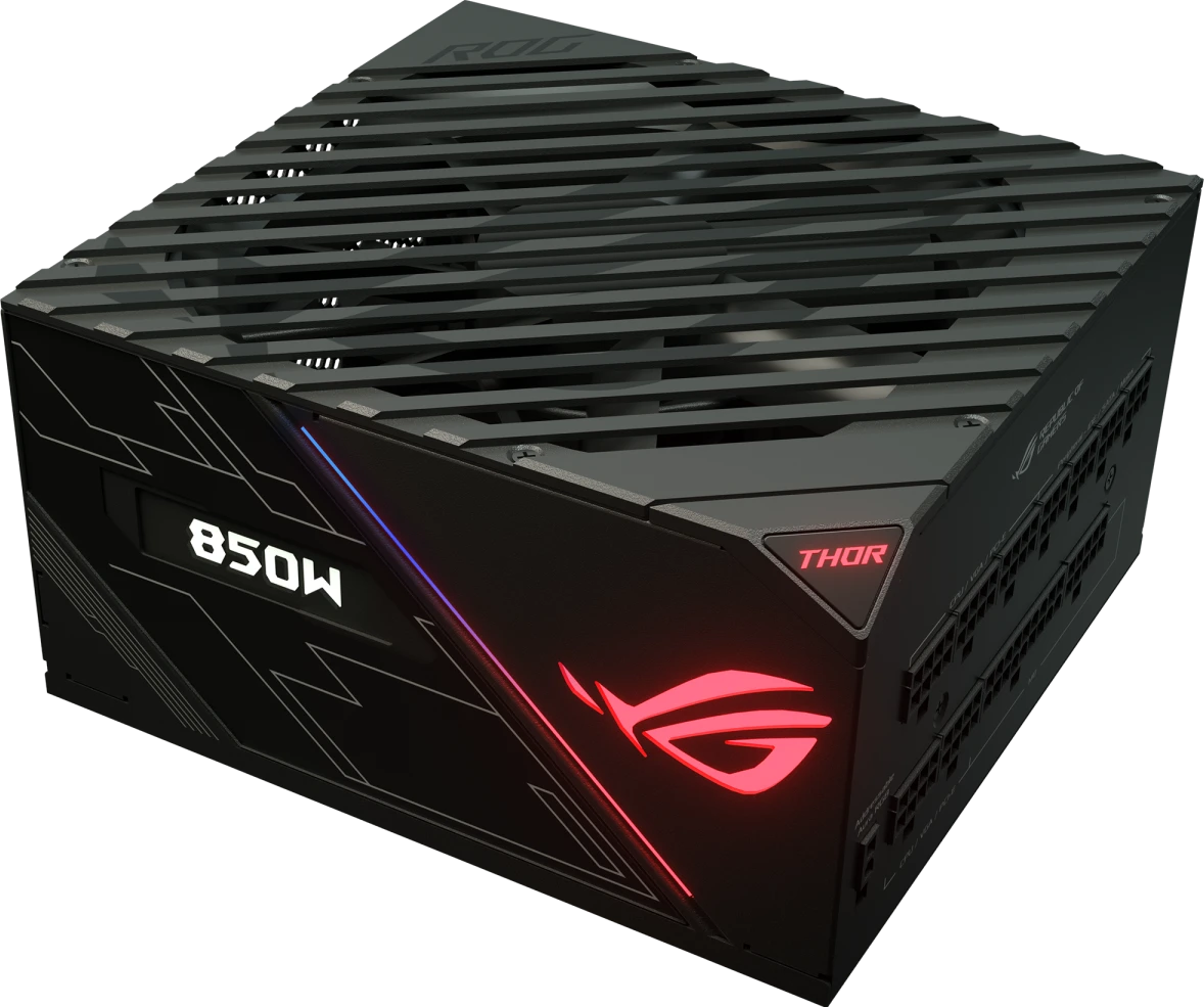 Блок питания ROG-THOR-850P 850W/ATX12V/13.5cm/EU/80+Platinum, Full modular, ROG-THOR-850P