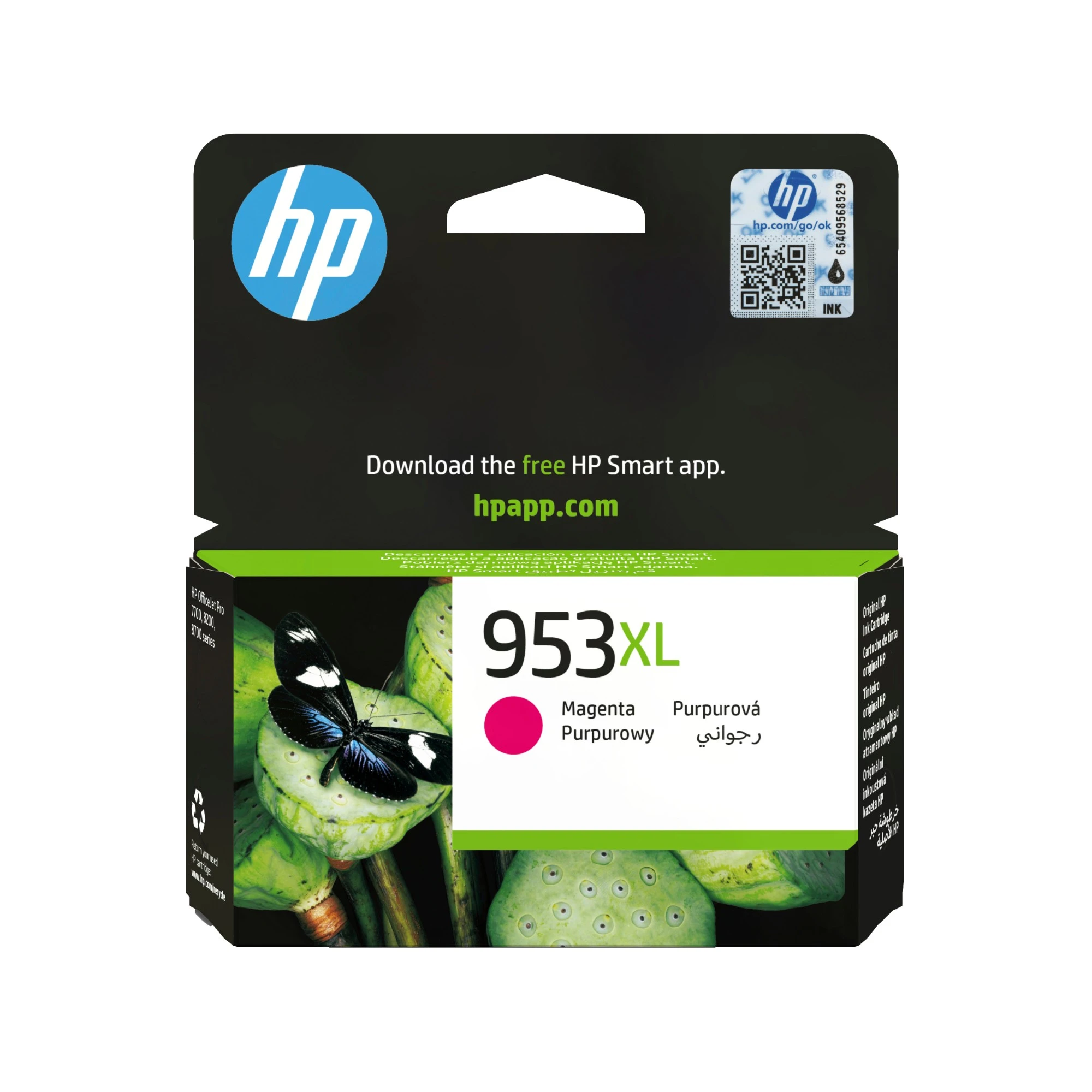 HP 953XL High Yield Magenta Original картридж для HP OfficeJet Pro 7700, 8200, 8700 series
