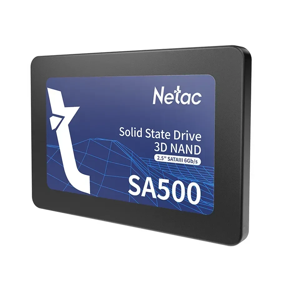 Твердотельный накопитель SSD Netac NT01SA500-480-S3X 480GB SATA — 3