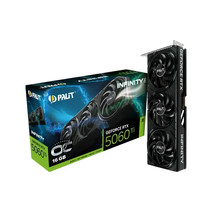 Видеокарта PALIT RTX5060Ti INFINITY 3 OC 16GB (NE7506TS19T1-GB2061S) — 3
