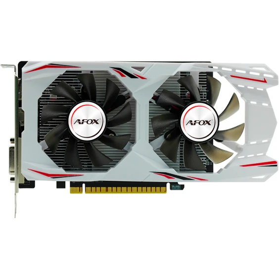 Видеокарта AFOX GTX1050Ti GAMING 4GB D5 Dual Fan (AF1050TI-4096D5H7-V8) — 2