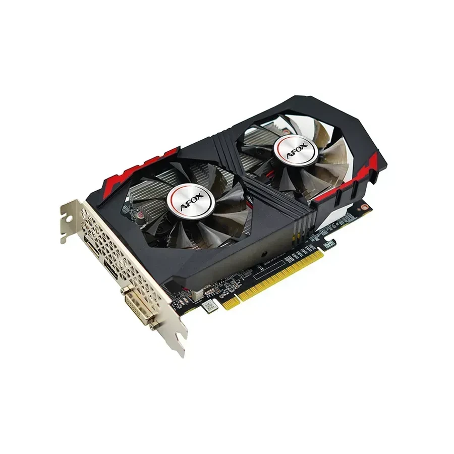 Видеокарта AFOX GTX1050Ti GAMING 4GB D5 Dual Fan (AF1050TI-4096D5H7-V8) — 4