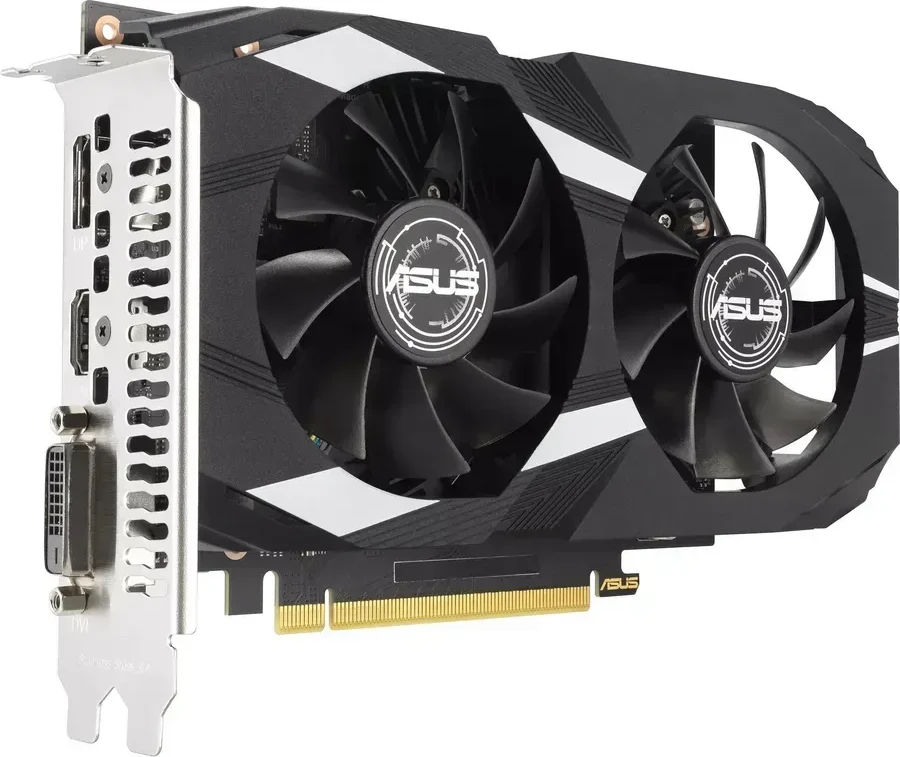 Видеокарта ASUS GeForce RTX 3050 OC GDDR6 6GB 96-bit DVI HDMI DP DUAL-RTX3050-O6G — 5