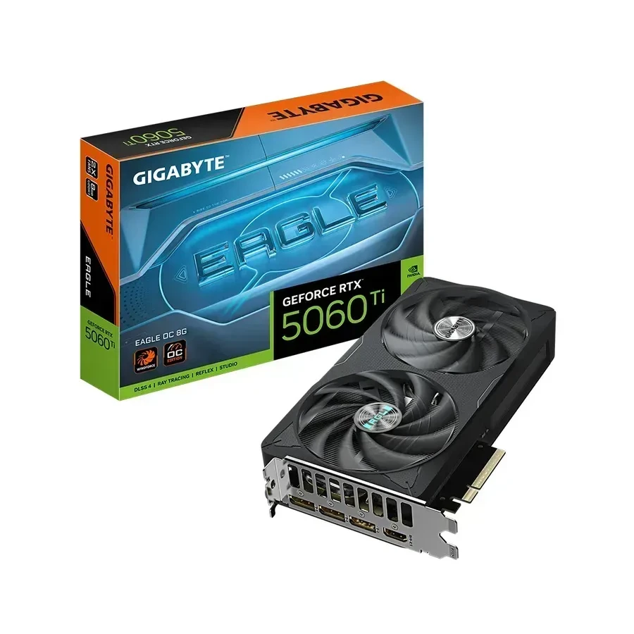 Видеокарта Gigabyte (GV-N506TEAGLE OC-8GD) RTX5060Ti EAGLE OC 8G — 5