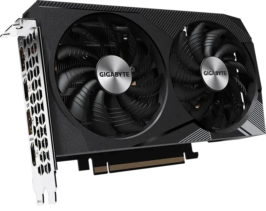 Видеокарта Gigabyte (GV-N3060WF2OC-12GD) RTX3060 WINDFORCE OC 12G — 4