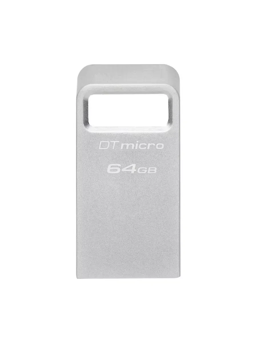 USB-флешка Kingston 64GB DataTraveler Micro 200MB/s Metal USB 3.2 Gen 1 — 2