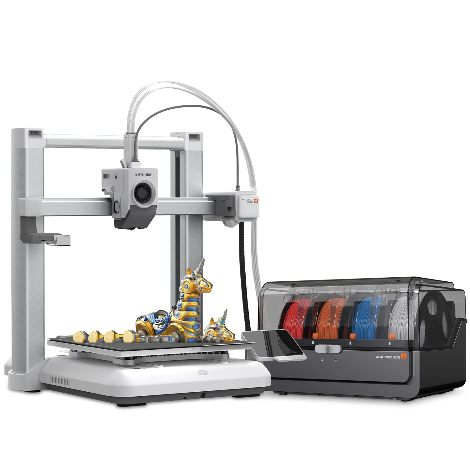 Филаментный 3D принтер Anycubic Kobra 4 Combo — 2