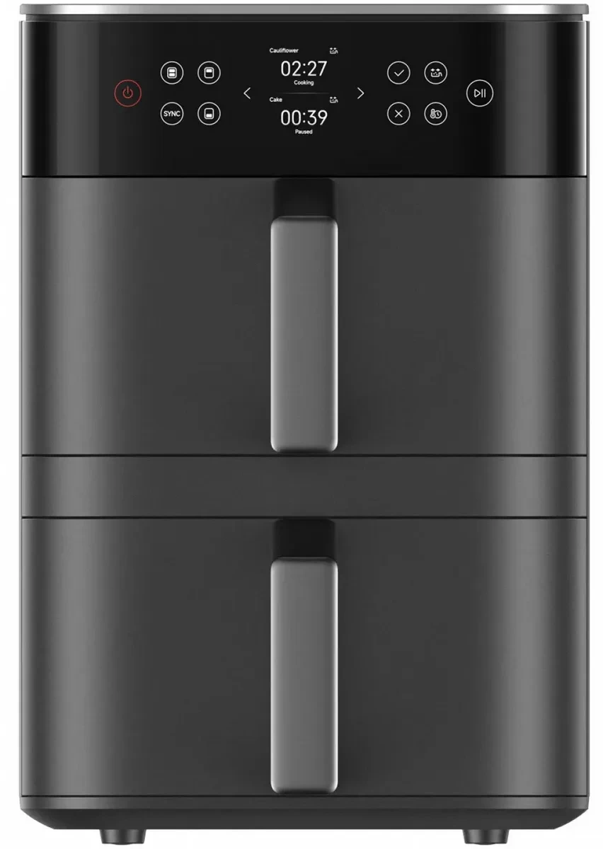 Аэрогриль Xiaomi Dual Zone Air Fryer 12L EU Черный