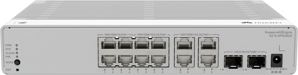 Коммутатор Huawei S210-4P8UN2X