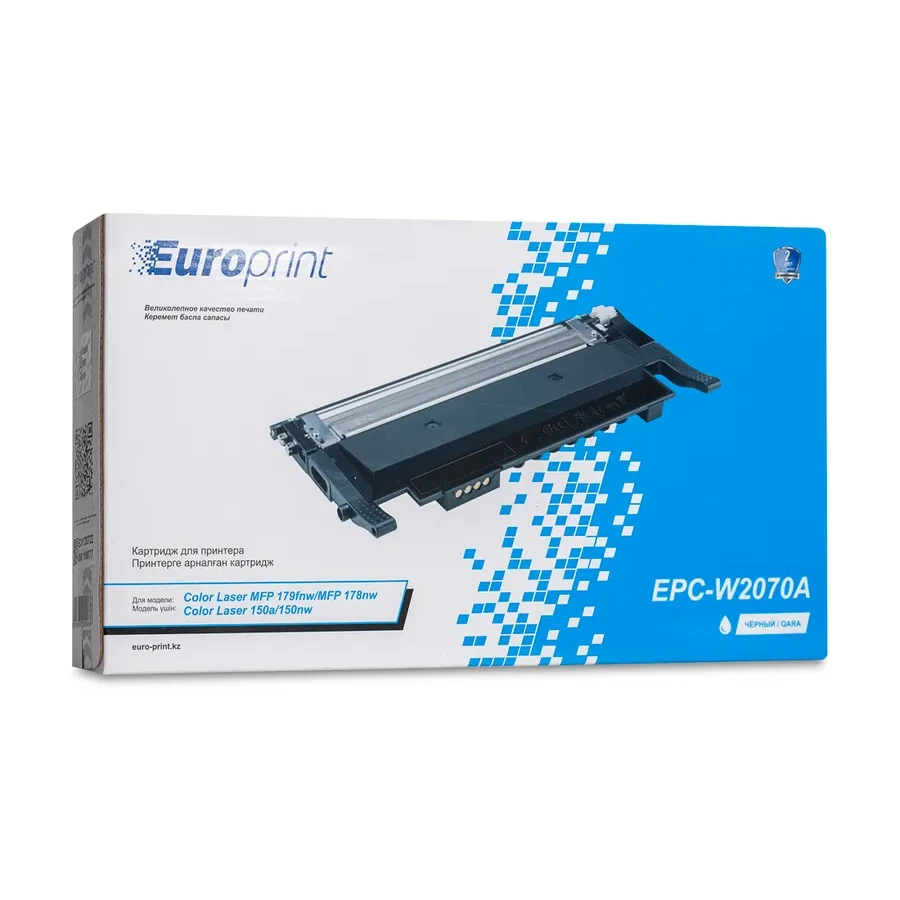 Картридж Europrint EPC-W2070A, чёрный, 1000 страниц — 3