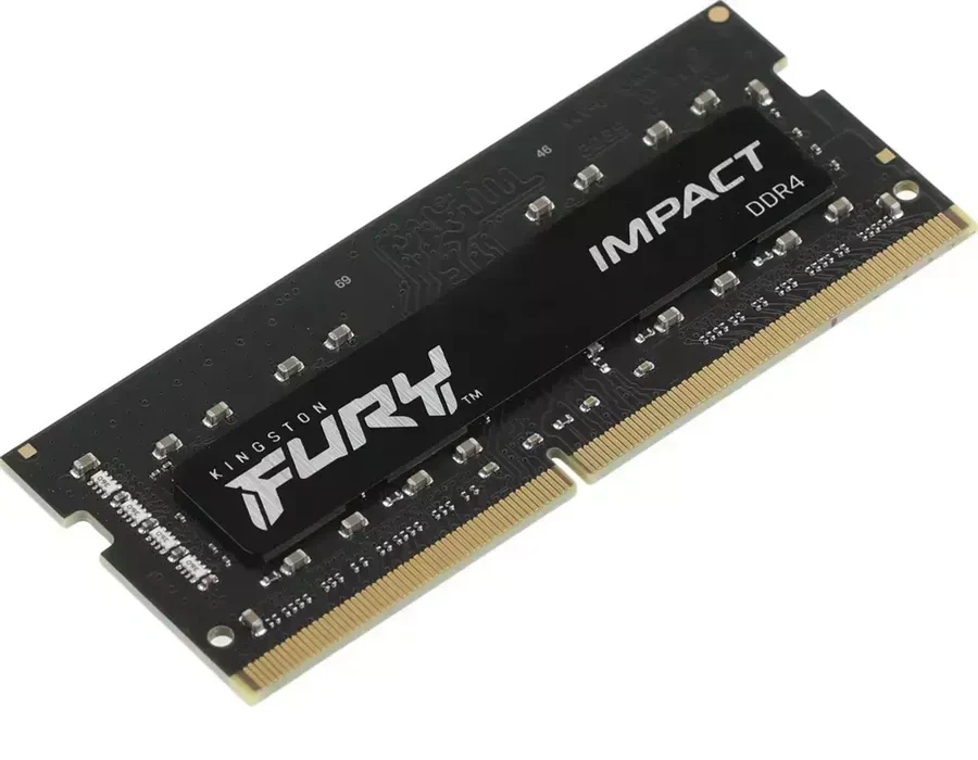 Оперативная память Kingston DRAM 8GB 3200MT/s DDR4 CL20 SODIMM FURY Impact — 2