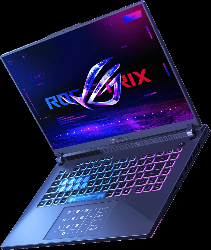 Ноутбук Asus G614PP, Ryzen 9 8940HX/16''WQXGA/32GB/1TB/GF RTX5070 8GB/LAN/DOS