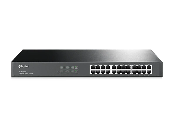 Switch 24 port TP-Link TL-SG1024 10/100/1000 Мбит/с Gigabit Ethernet Fast Ethernet