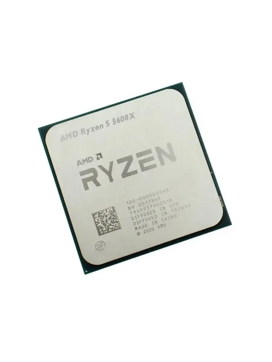Процессор AMD Ryzen 5 5600X, AM4/6 cores/Zen3/3.7GHz/32MB L3/7nm/65W, OEM
