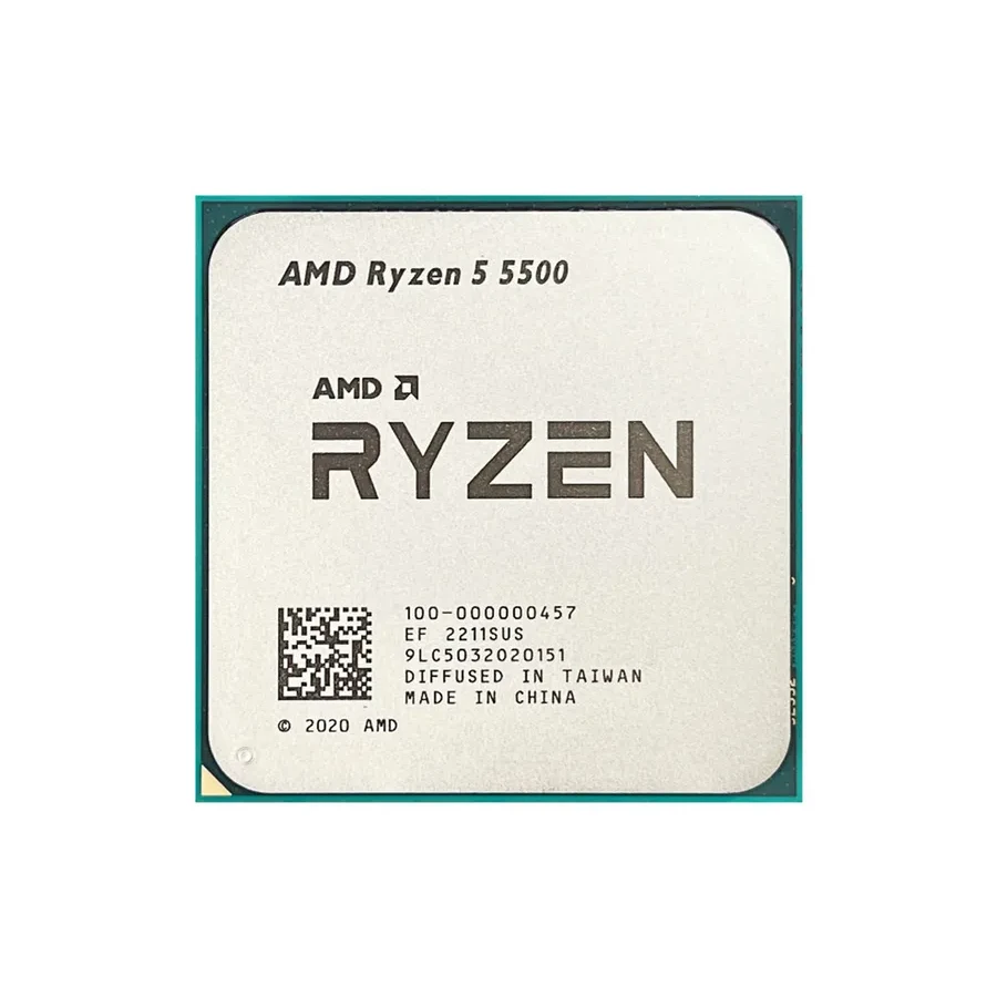 Процессор AMD Ryzen 5 5500, AM4/6 cores/Zen2/3.6GHz/16MB L3/7nm/65W, OEM