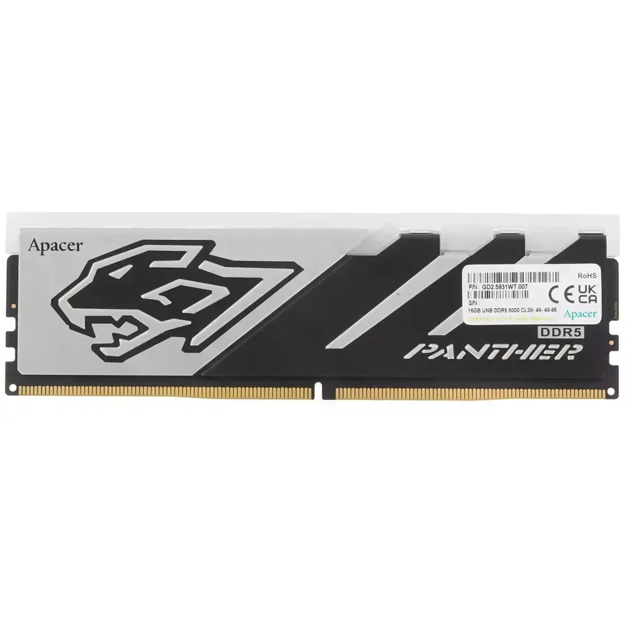 Модуль памяти Apacer Panther AH5U16G60C6229BAA-1 DDR5 16GB — 2