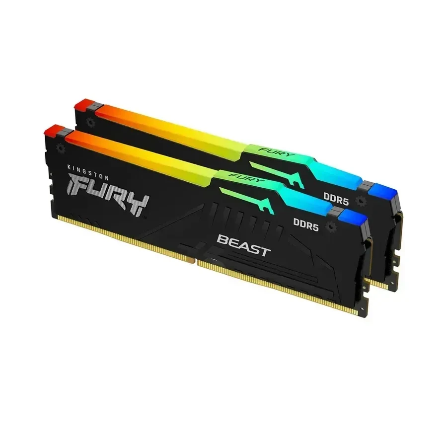 Модуль памяти Kingston Fury Beast RGB EXPO KF556C36BBEAK2-32 DDR5 DIMM 32G KIT (2x16) 5600MHz CL36 — 2