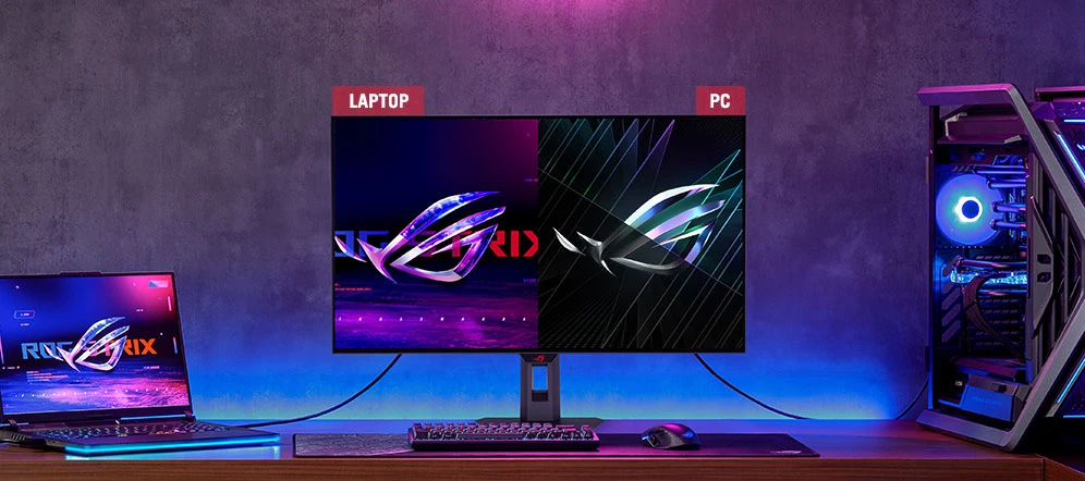 Монитор ASUS ROG Strix XG32UCWG WOLED, 32", 3840x2160, 165 Гц — 3