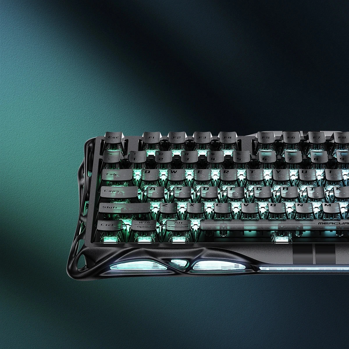 Клавиатура GravaStar Mercury V75, Stealth Black, Magnetic Switch, 79 keys EN, USB cable — 2