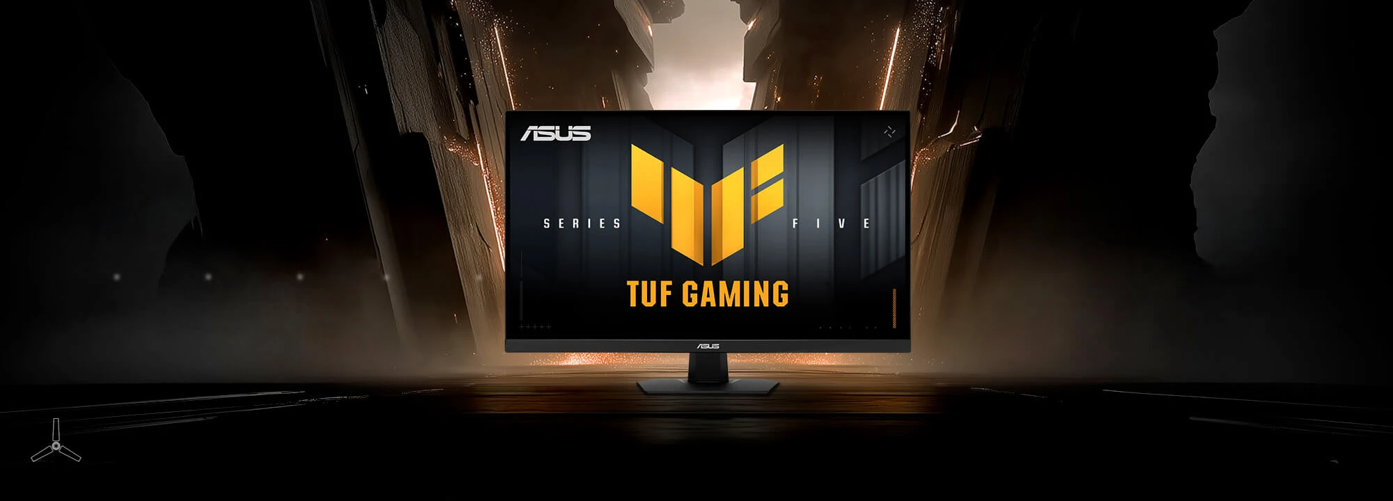 Монитор 27" ASUS TUF Gaming VG27AQ5F Fast IPS 2560x1440 220Hz 0.3ms 300cd/m2 1300:1 2xHDMI 1xDP 2Wx2 — 3
