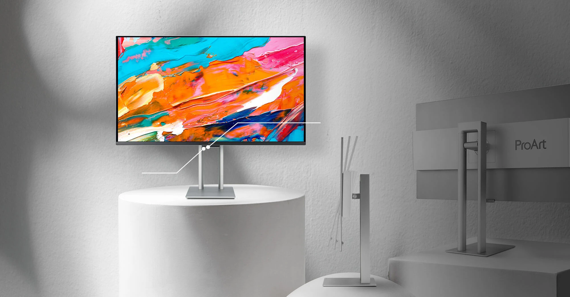 Монитор 27" ASUS ProArt Display OLED PA27UCDMR QD-OLED 3840x2160 240Hz 0.1ms 1000cd/m2 1.5M:1 2xTB4 — 3