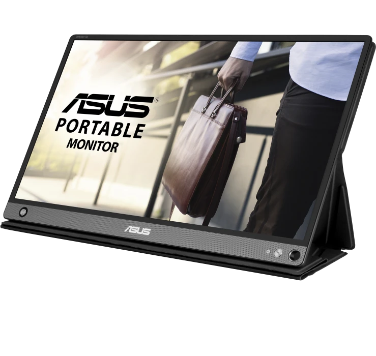 Монитор 15.6" ASUS ZenScreen Go MB16AHP IPS 1920x1080 60Hz 4ms 220cd/m2 700:1 1xUSB-C 1xMicroHDMI