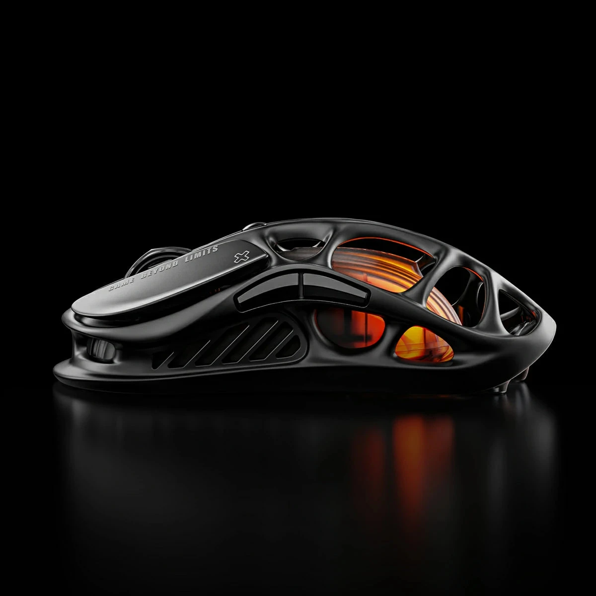 Мышь GravaStar Mercury M2 Stealth Black, PAW3395, 26000 DPI, 2.4/BT/Wired, 79±3g — 3