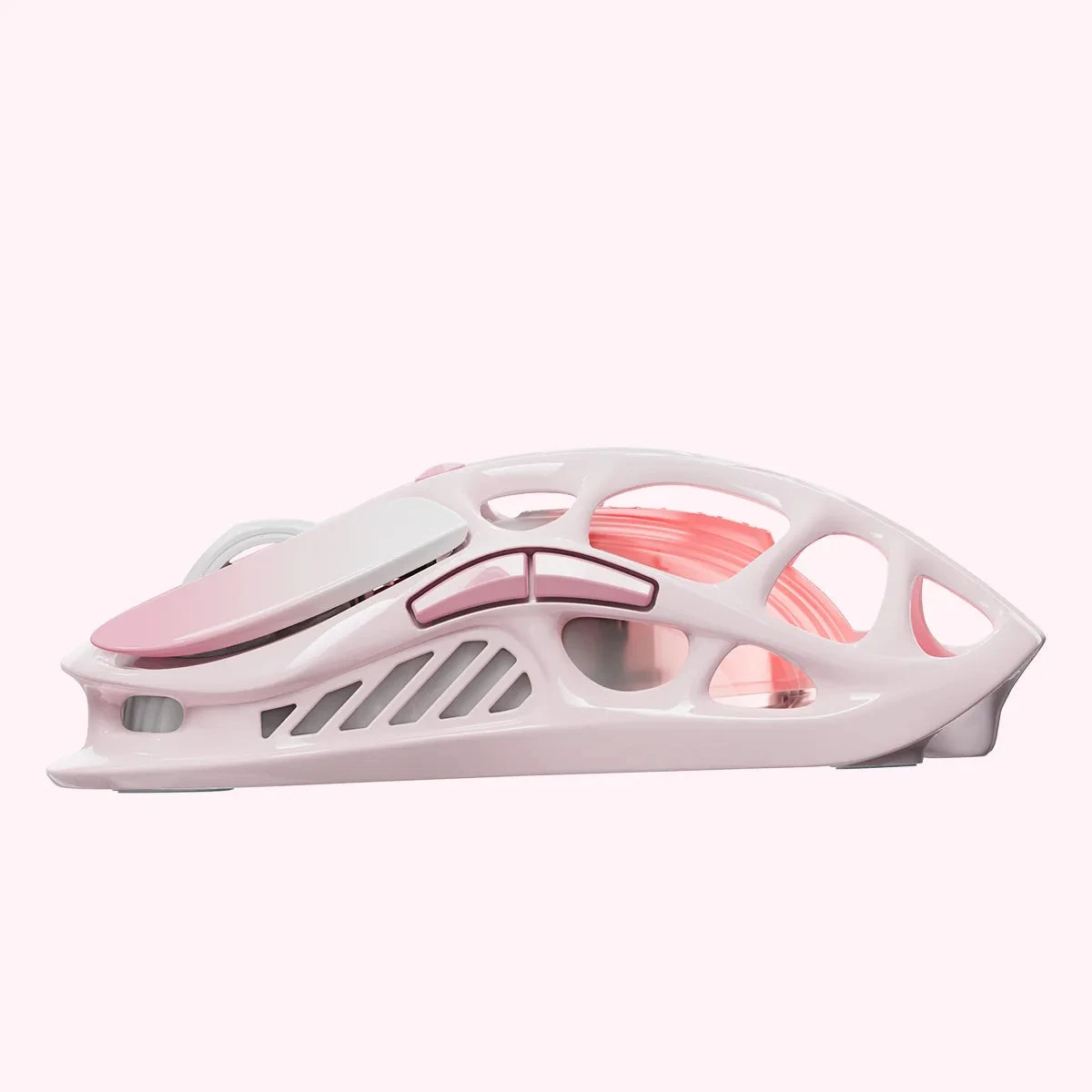 Мышь GravaStar Mercury M1 Pro Sakura Pink, PAW3395, 26000 DPI, 2.4/BT/Wired, 88±3g — 2