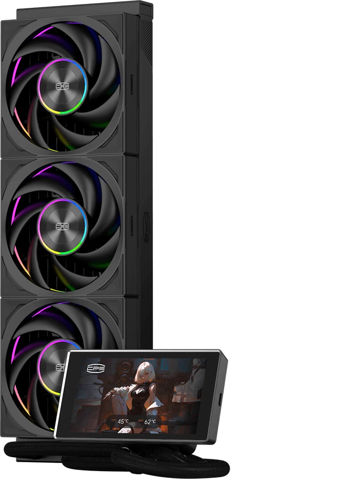 Система охлаждения PCCooler DT360 Max ARGB Display BK