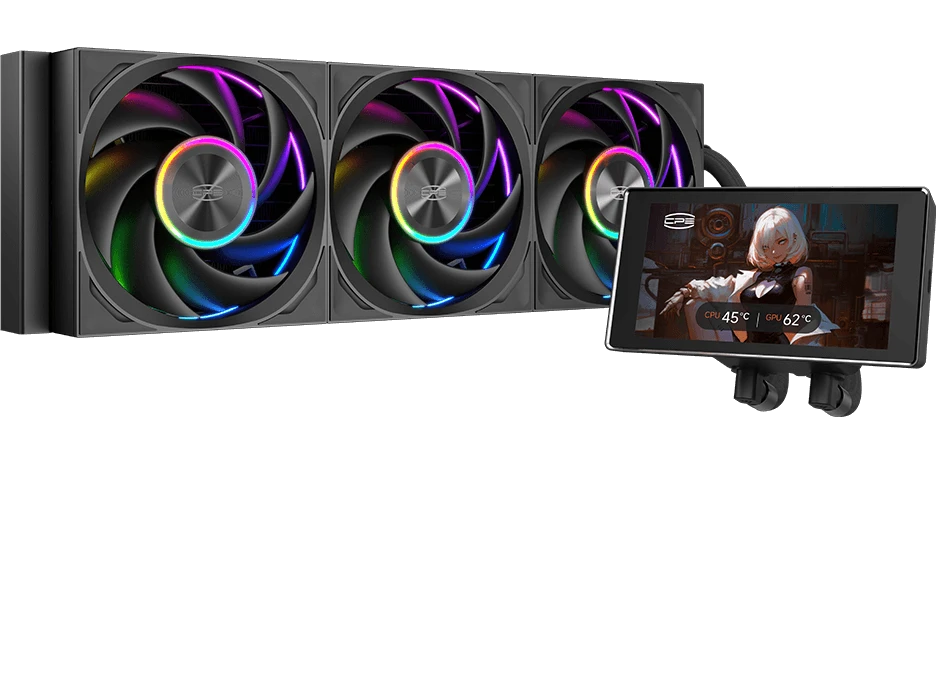 Система охлаждения PCCooler DT360 Max ARGB Display BK — 2