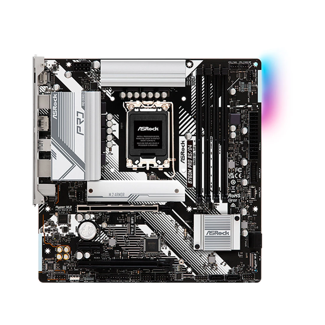 Материнская плата ASRock B760M PRO RS/D4 — 2