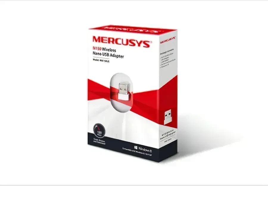 Сетевой адаптер беспроводной USB 150M Mercusys MW150US — 2