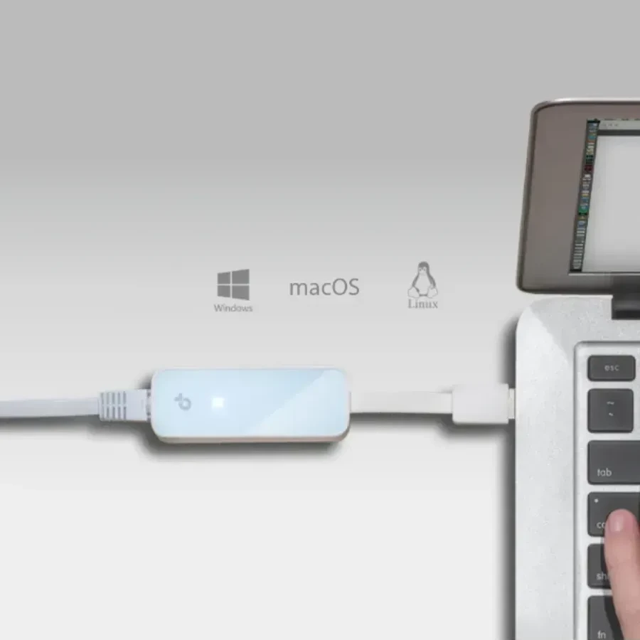 Сетевой адаптер USB Tp-Link UE200 — 5