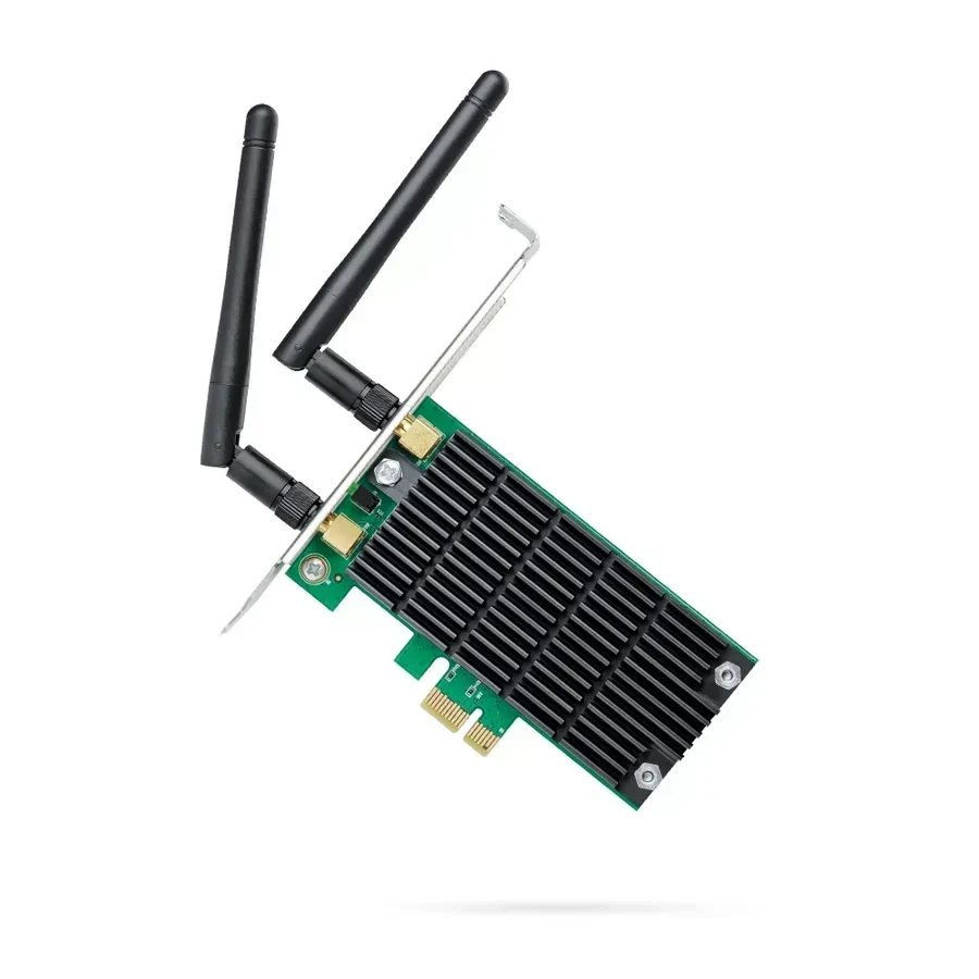 Сетевой адаптер беспроводной PCIe AC1200 Tp-Link Archer T4E — 2