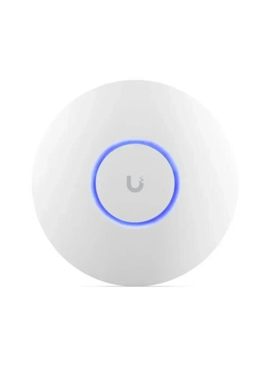 Точка доступа Wi-Fi UBIQUITI U6 Pro; WiFi 6; 6 spatial streams; 140 m² (1,500 ft²) coverage; 350+ connected devices; Powered using PoE; GbE uplink.