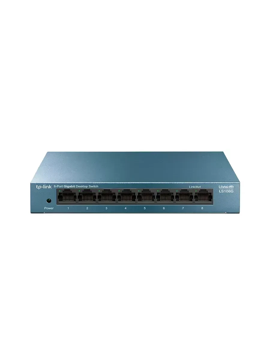 Коммутатор GbE  8-портовый Tp-Link LS108G LiteWave — 2