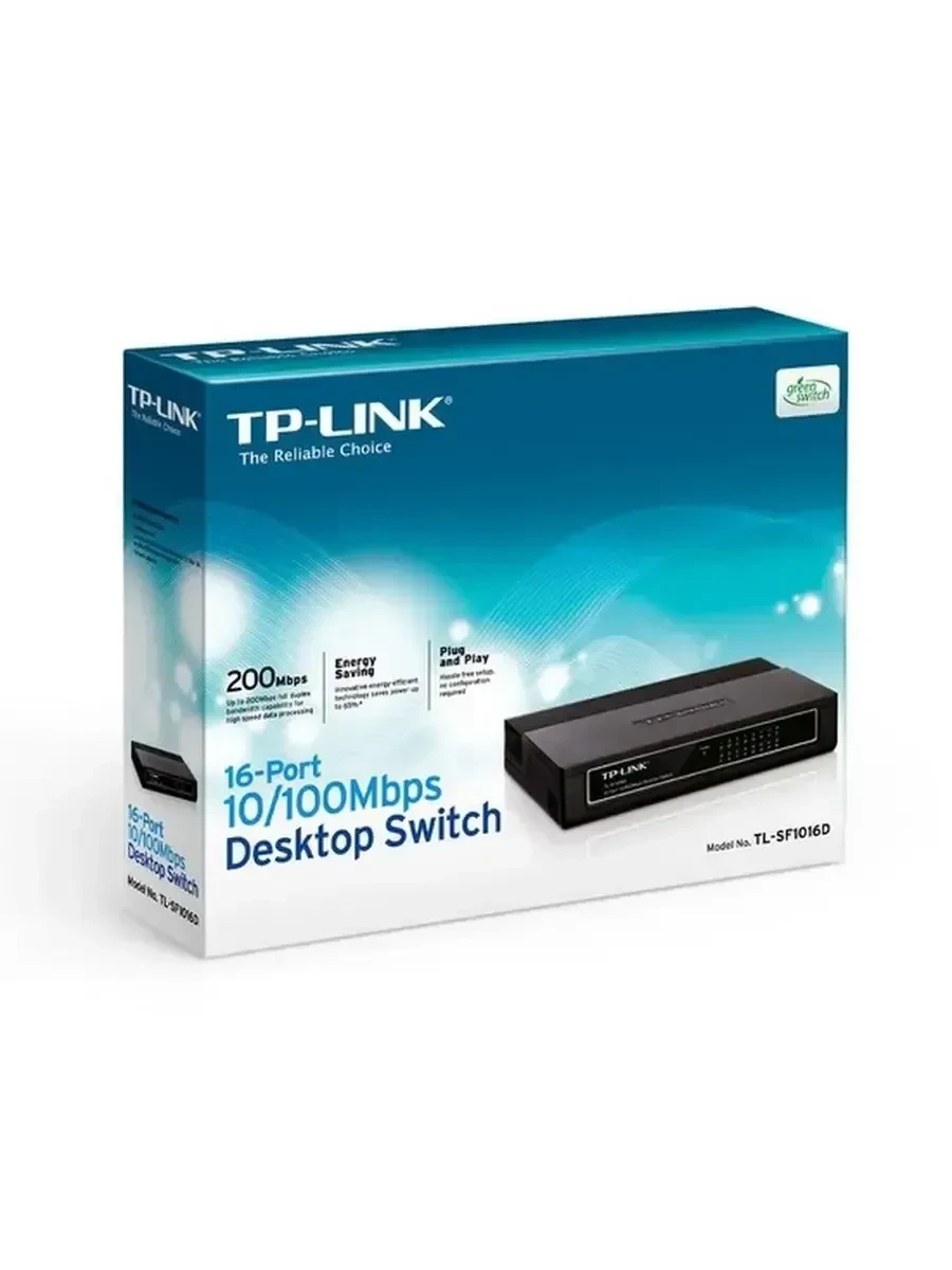 Коммутатор 16-портовый Tp-Link TL-SF1016D — 3