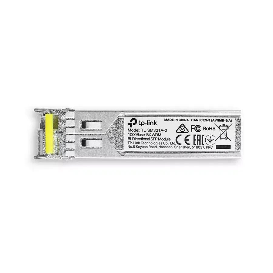 Оптический трансивер GbE SFP WDM TP-Link SM321A <1.25Gbs, SM, Bi-di, 1550Tx/1310Rx 20km>