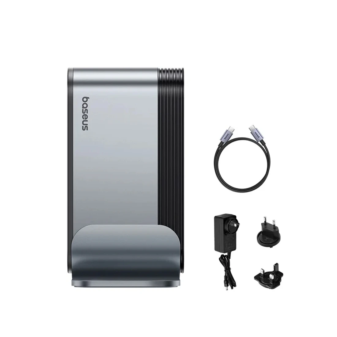 Док-станция Baseus UnionJoy 17-Port Triple Grey (B00532304811-00) — 3