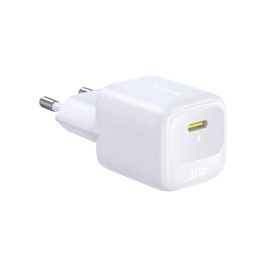 Адаптер питания Baseus EnerFill FN22 Fast Charger 1C 30W EU Moon White