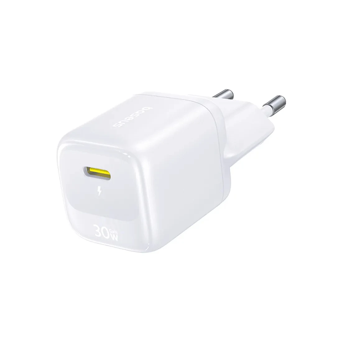 Адаптер питания Baseus EnerFill FN22 Fast Charger 1C 30W EU Moon White — 2